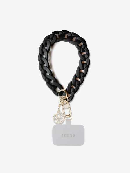 Guess Универсална каишка за ръка Guess 4G Charm Черна