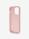 Guess Guess PU фиксиран метален капак с метално лого 4G за iPhone 15 Pro Pink