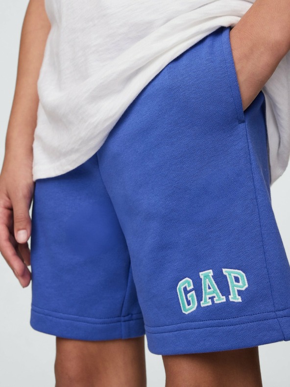 GAP Бебешки шорти с логото на GAP