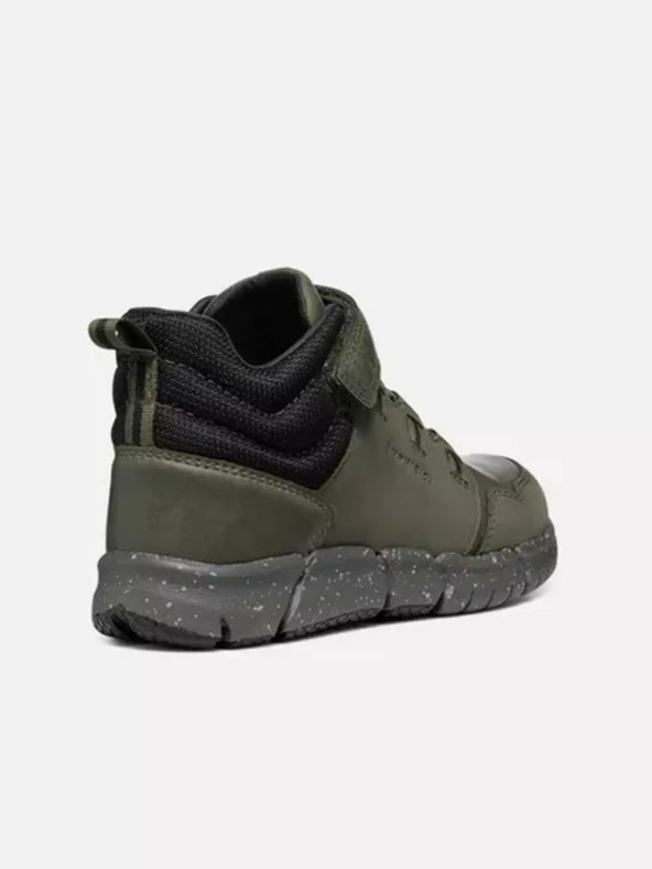 Geox Тъмнозелени момчешки боти Geox Flexyper B Abx