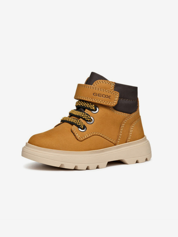 Geox Жълти детски боти Geox Kiddartah