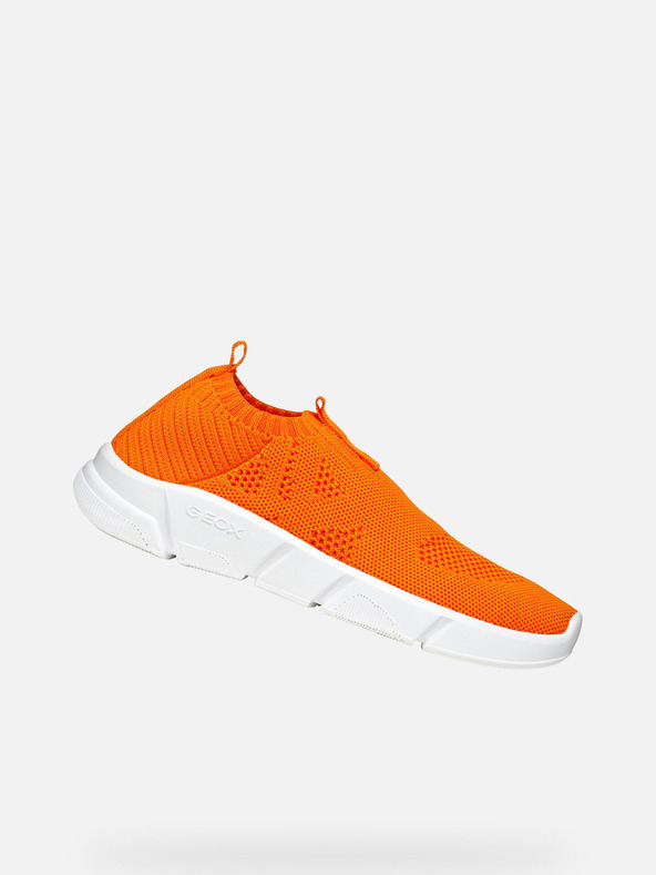 Geox Оранжеви маратонки Geox Aril за момчета
