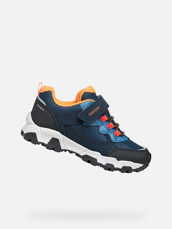 Geox Тъмно сини кецове Magnetar ABX за момчета Geox