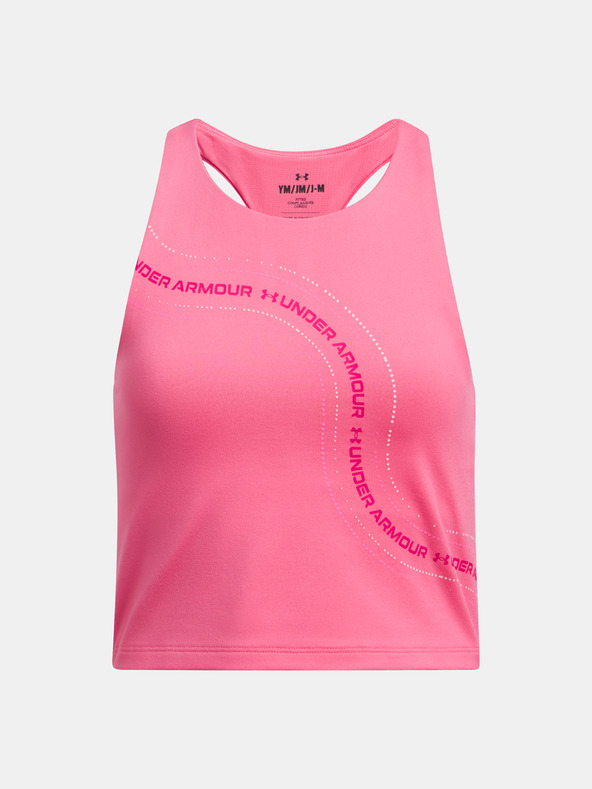 Under Armour Момичешки потник Under Armour G Motion Branded Crop Tank