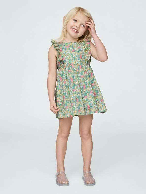 GAP Бебешка флорална рокля GAP
