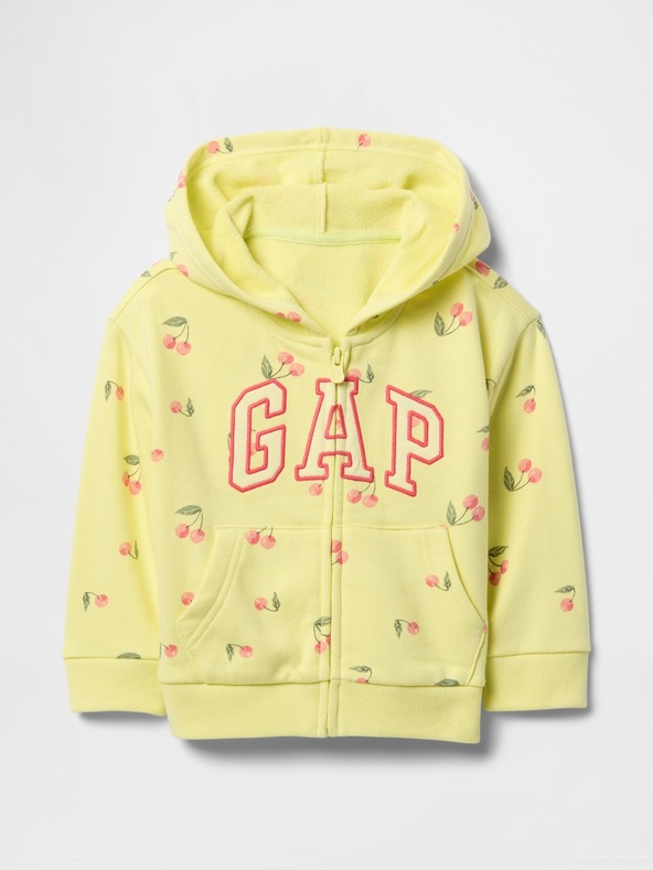 GAP Бебешки суитшърт с логото на GAP
