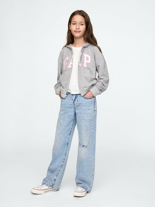 GAP Детски суитшърт с логото на GAP