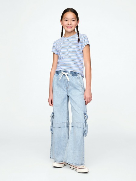 GAP Детски дънки Baggy Cargo UltraSoft GAP