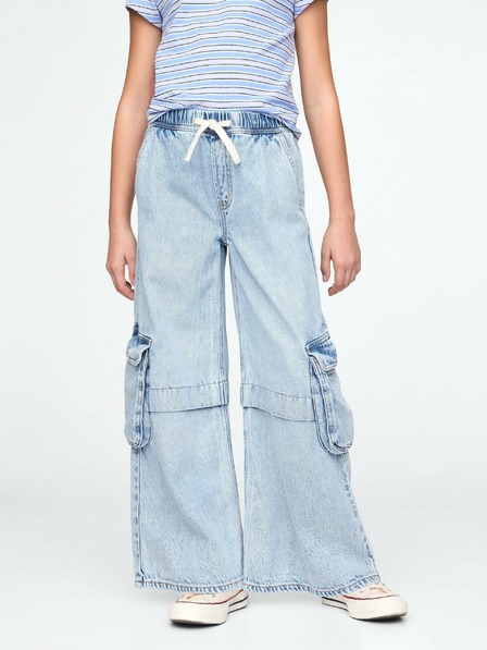 GAP Детски дънки Baggy Cargo UltraSoft GAP
