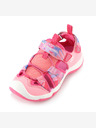 ALPINE PRO Детски сандали на открито ALPINE PRO ZERTO малина