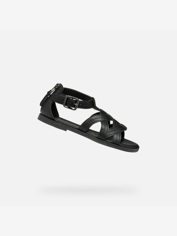 Geox Черни сандали за момичета Geox Karly