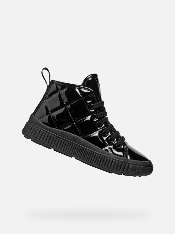 Geox Черни момичешки маратонки Geox Laquinny