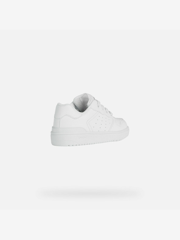 Geox Бели маратонки за момичета Geox Washiba