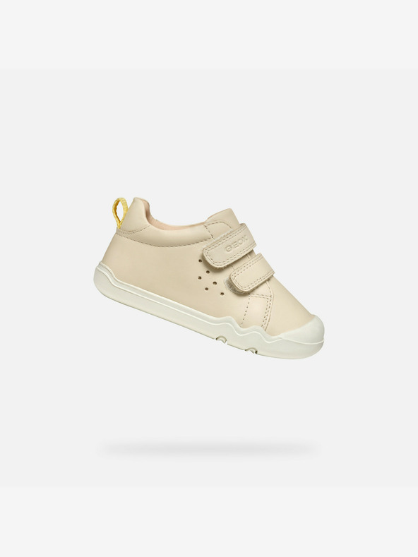 Geox Кремави момичешки barefoot маратонки Geox Steppieup