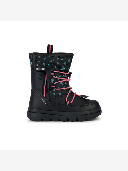 Geox Черни детски анкъл обувки Geox Willaboom Abx
