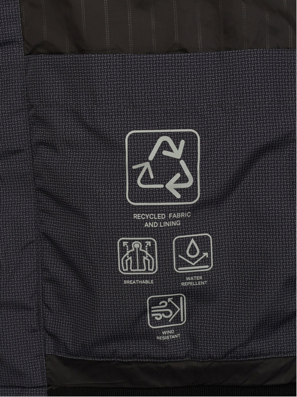 Geox Тъмно сиво мъжко яке Geox Vincit