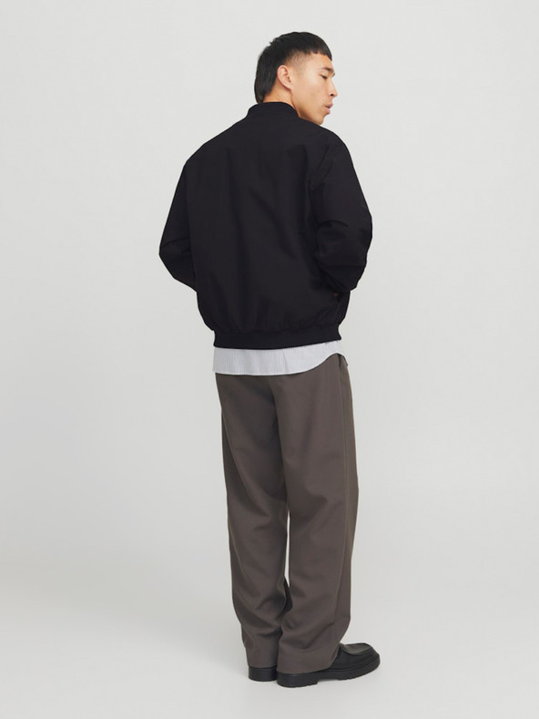 Jack & Jones Черен мъжки бомбър Jack & Jones