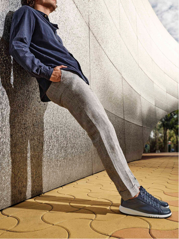 Geox Тъмно сини мъжки маратонки Geox Aerantis