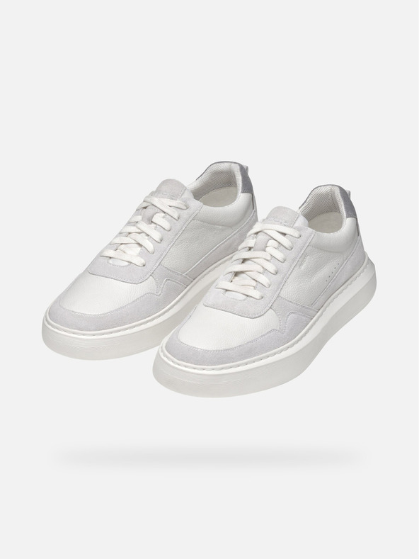 Geox Кремави мъжки кецове Geox Deiven