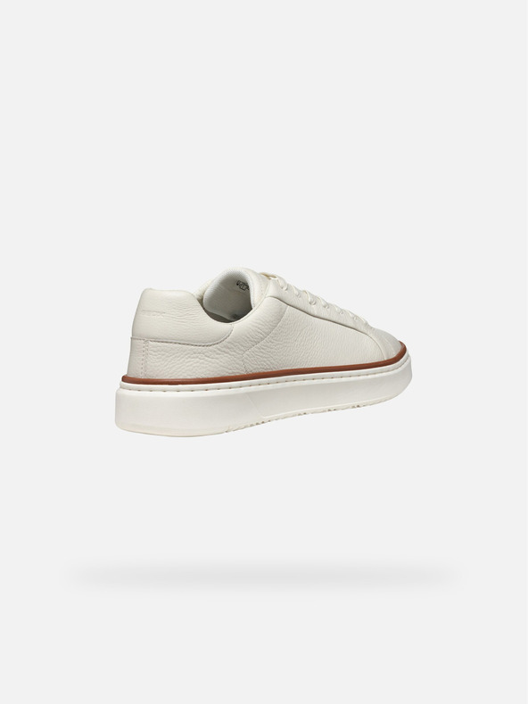 Geox Бели мъжки маратонки Geox Zackerty