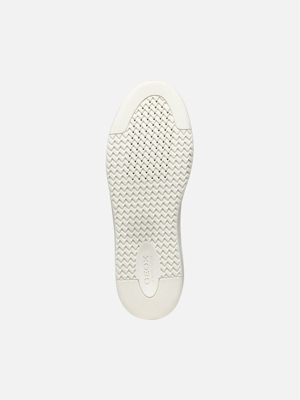 Geox Бели мъжки маратонки Geox Zackerty