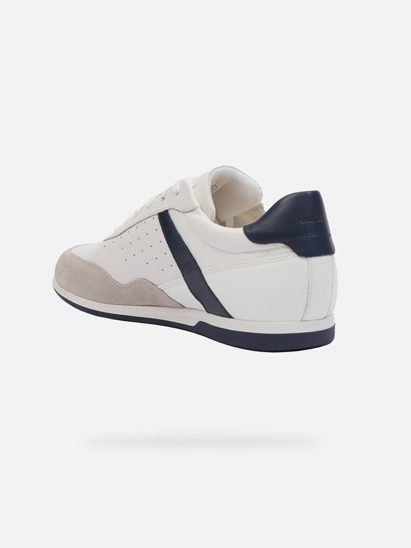 Geox Бели мъжки маратонки Geox Renan