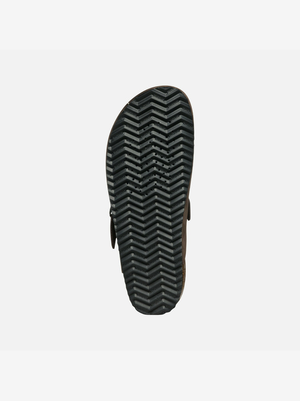 Geox Тъмнокафяви мъжки чехли Geox Sandal Ghita