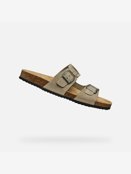 Geox Светлосиви мъжки чехли Geox Ghita