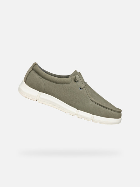 Geox Светлосиви мъжки мокасини Geox Adacter