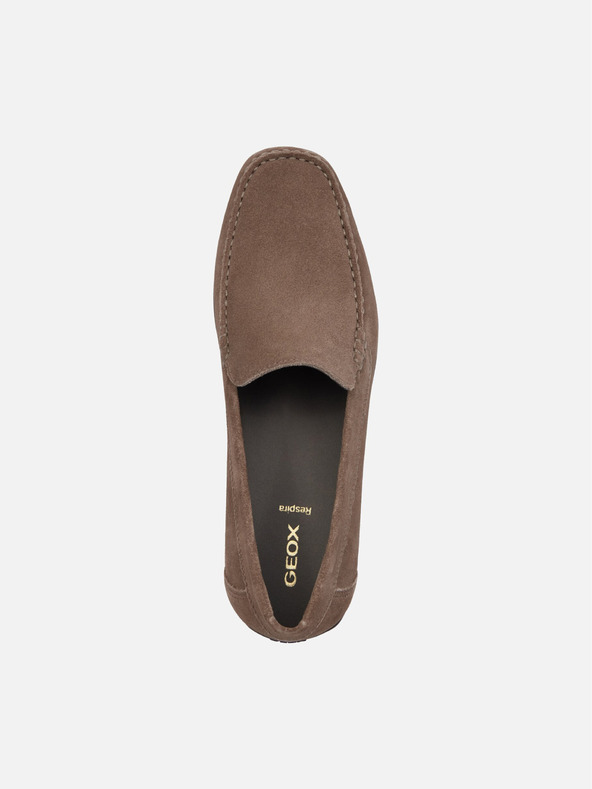 Geox Сиво-кафяви мъжки мокасини Geox Ascanio