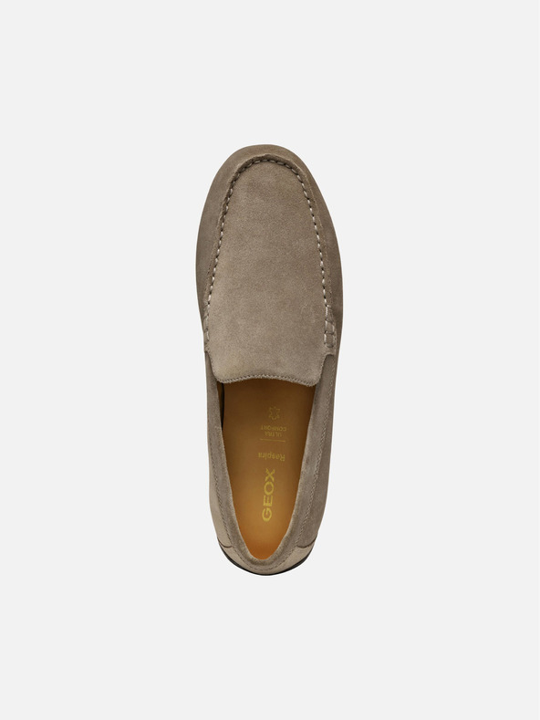 Geox Светлосиви мъжки мокасини Geox Spherica EC16