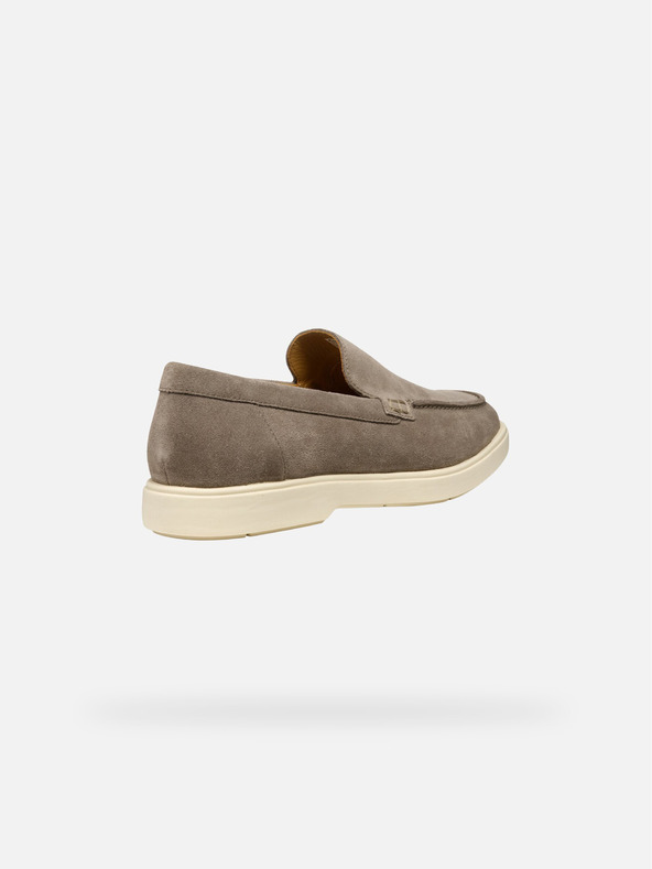 Geox Светлосиви мъжки мокасини Geox Spherica EC17