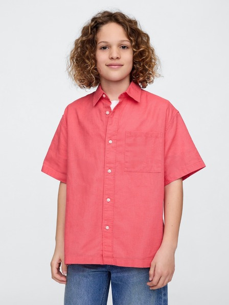 GAP Бебешка ленена риза GAP