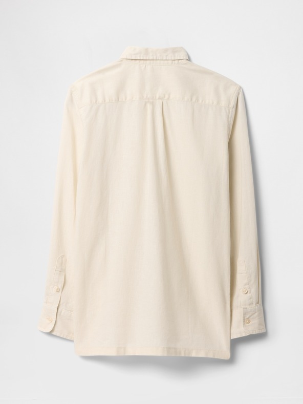 GAP Бебешка ленена риза GAP