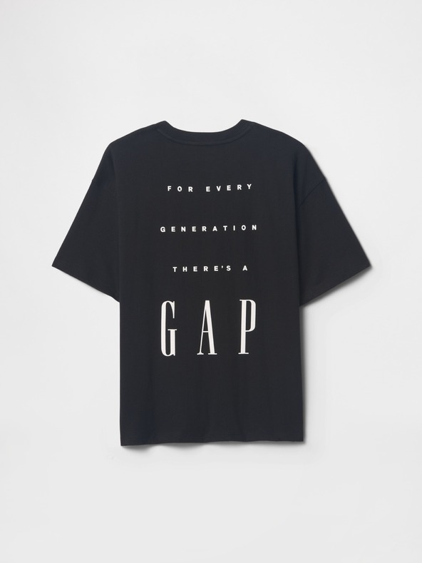 GAP Бебешка джобна тениска с лого GAP