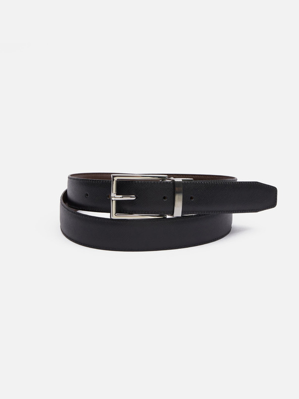 Geox Черен мъжки колан Geox