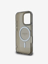Guess Guess IML Glitter Ring MagSafe заден капак за iPhone 16 Pro Max черен