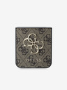 Guess Guess PU 4G Метален заден капак с лого за Samsung Galaxy Z Flip 6 Brown