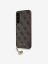Guess Guess 4G заден капак с чар за Samsung Galaxy A35 5G Brown