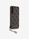 Guess Guess 4G заден капак с чар за Samsung Galaxy A35 5G Brown