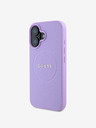 Guess Guess PU Grained Classic Logo MagSafe заден капак за iPhone 16 Purple
