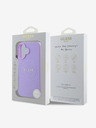 Guess Guess PU Grained Classic Logo MagSafe заден капак за iPhone 16 Purple