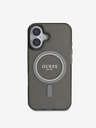 Guess Guess IML Glitter Ring MagSafe заден капак за iPhone 16 Black