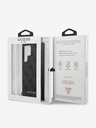 Guess 4G Charm Zadní Kryt pro Samsung Galaxy S24 Ultra Grey Калъф за телефон