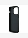 Guess Guess PU Grained 4G Metal Logo Back Cover за iPhone 14 Pro Black
