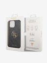 Guess Guess PU 4G Metal Logo Back Cover за iPhone 15 Pro Max Grey