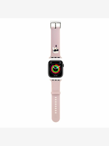 Karl Lagerfeld Karl Lagerfeld Karl Head NFT каишка за Apple Watch 38/40/41 Pink