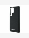 Karl Lagerfeld Karl Lagerfeld PU Saffiano Metal Logo and Frame Back Cover за Samsung Galaxy S25 Ultra Black