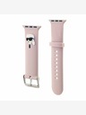 Karl Lagerfeld Karl Lagerfeld Karl Head NFT каишка за Apple Watch 42/44/45/46/49 Розов