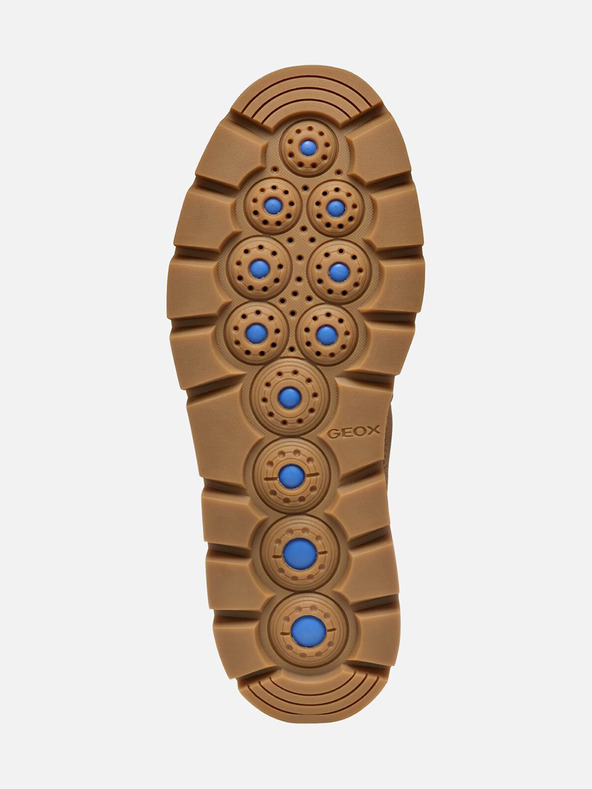 Geox Кафяви дамски боти Geox Spherica Ec7.1 Abx